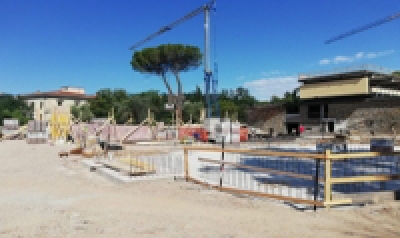 Avanzamento lavori Luglio 2020 Nuova costruzione Firenze sud Green Village Bioedilizia Classe A4